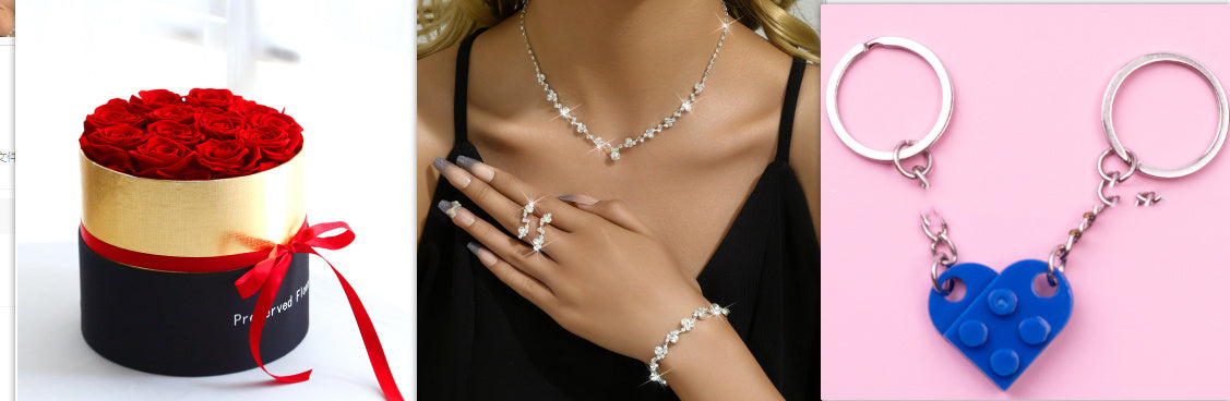 Eternal Roses In Box Preserved Real Rose Flowers With Box Set Valentines Day Gift Romantic Artificial Flowers - NovaPick