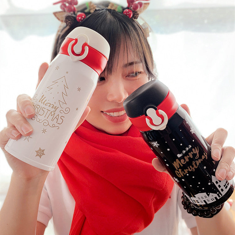 Christmas Female Thermos Cup Gift Box Set Birthday - NovaPick
