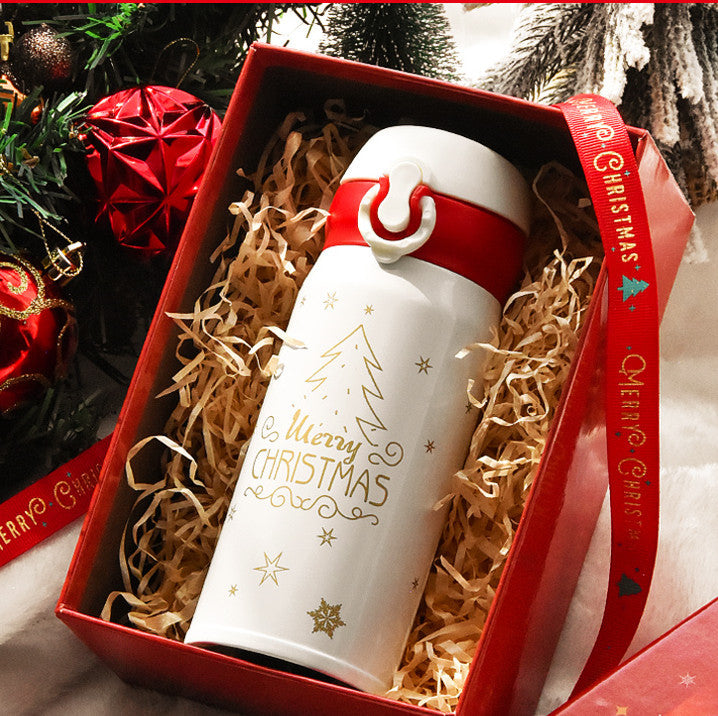Christmas Female Thermos Cup Gift Box Set Birthday - NovaPick