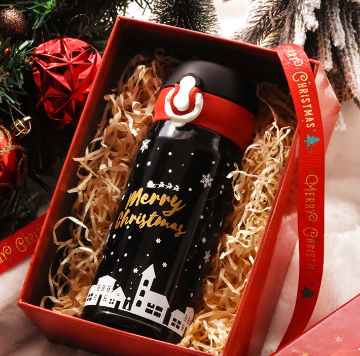 Christmas Female Thermos Cup Gift Box Set Birthday - NovaPick