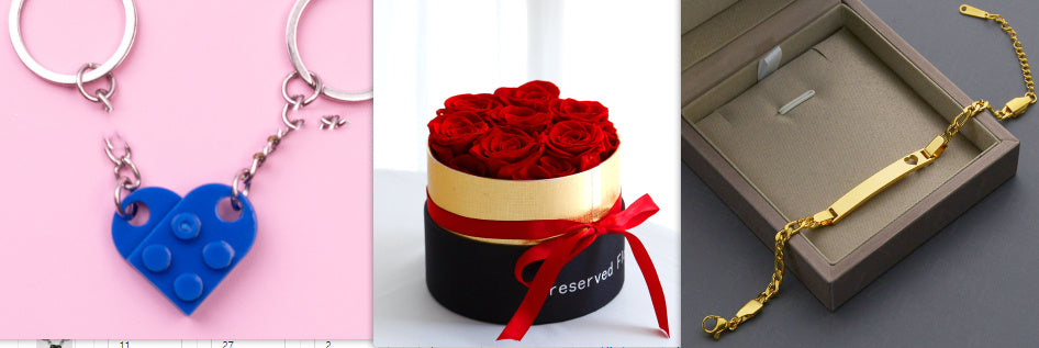 Eternal Roses In Box Preserved Real Rose Flowers With Box Set Valentines Day Gift Romantic Artificial Flowers - NovaPick